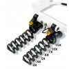Zväčšovacie okuliare 3x - 25x náhlavná lupa s osvetlením, 2 LED diódy