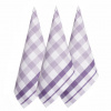 ARÔME Kuchynské utierky Malé fialové káro