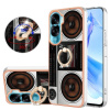 Ring Holder kryt Electroplating na Honor 90 Lite - Retro Radio