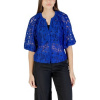 Desigual Blúzka BLUS_MUSAS 25SWBW24 Modrá