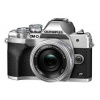 Olympus OM-D E-M10 Mark IV Kit + 14-42 Pancake Zoom silver
