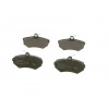 TATechnix Brzdové platničky 117,2mm Audi A4 B5 (8D2) - Bosch