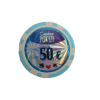 Poker chip cash game hodnota 50 €