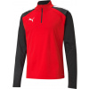 Tričko s dlhým rukávom Puma teamLIGA 1/4 Zip Top 65723601 Veľkosť 3XL