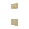 Skrinkové dvere BE SMART Rustic XL D60 EMR dub arlington