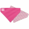 Max&Molly Reversible Bandana Retro Pink - šatka pre psa, obojstranná - L