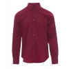 PAYPER IMAGE 000938-0333 / Mierne vyštíhlená pánska košeľa - bordeaux XL