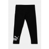 Detské legíny Puma ESS No. 1 Logo Leggings čierna farba, s potlačou, 684936 104