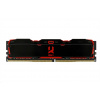 GOODRAM DIMM DDR4 8GB 3200MHz CL16 IRDM X, Černá IR-X3200D464L16SA/8G