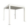 Biohort Pergola 3 x 3 biela 312 x 312 cm