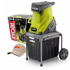 Drvič, štiepkovač - Drvič konárov 2500W RYOBI RSH2545B + MAKITA (Drvič, štiepkovač - Drvič konárov 2500W RYOBI RSH2545B + MAKITA)