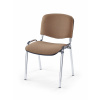 HALMAR Konferenčná stolička Iso C - béžová (C4) / chróm