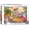 EUROGRAPHICS VW Bus Ráj pro táborníky 1000 dielov