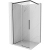 Mexen Rox, sprchová stena 80 x 200 cm, 8mm číre sklo, brúsený grafit profil, 8C2-080-003-66-00