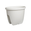 Plastkon Balkónový Balconia OVI na zábradlí 30 cm bílý