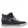 British Knights Roco Fold PU Mens Shoes Dk Grey/Black 9.5 (44)