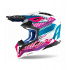 AVIATOR 3.0 Wave, AIROH - Taliansko (ružová / chróm) 2021 XL