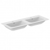 Ideal Standard Connect Air Dvojumývadlo, 124x46 cm, s prepadom, biela E027301