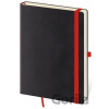 Helma 365 Linajkový zápisník Flexies A5 (L) Black