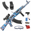 Puška na gélové guličky Loreho AK47 80 cm + 2 zásobníky