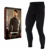 Brubeck Thermo Pants / Dýchanie čierneho turistického oblečenia (Brubeck Thermo Thermoaktive Pánske gaiters v horách --s)