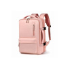 Ružový vodeodolný cestovný batoh, PL178
