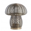 Light & Living Bronzový antik kovový svietnik huba Mushroom - Ø 20*24 cm - Light & Living