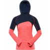 Alpine Pro Gorfa Dámska funkčná mikina LSWB353 Neón coral XXL