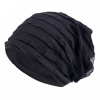 Turban - čiapka - čierna