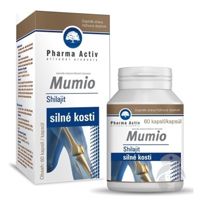 PHARMA ACTIV Mumio Shilajit 60 kapsúl