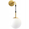 Nástenná lampa zlaté zlato zlato glam lopta lopta (Nástenná lampa zlaté zlato zlato glam lopta lopta)
