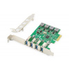 DIGITUS 4-Port USB 3.0 PCI Express Add-On Card DS-30226