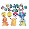 SADA BALÓNOV POKEMON MIX 5. NARODENINY 29 KS (Sada balónov pre 5. narodeniny Pokemon Mix 29 kusov)