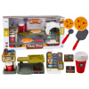 LEAN Toys Súprava na pizzu Automat na pizzu Kávovar Nápoje Pokladňa