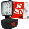 PRACOVNÁ LAMPA PRE HILTI 22V baterka LED B22