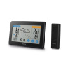 HAMA Touch, meteostanica, senzor, dotykové tlačidlá, čierna - 00186314