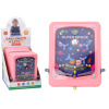 LEAN TOYS Arkádová hra Pinball – Vesmír ružová