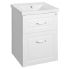 Aqualine Favolo - Umývadlová skrinka 52x73x44 cm, biela mat FV255