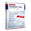 LEUKOPLAST LEUKOMED T PLUS SKIN SENSITIVE filmové krytie s vankúšikom, sterilné, 8x10 cm, 1x5 ks