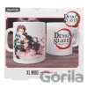 ABYstyle Hrnek Demon Slayer Tanjiro & Nezuko Snow 320 ml