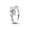 PANDORA prsten Překrývající se třpytivé kroužky 48 193004C01-48