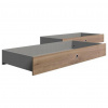 Carryhome POSTEĽNÁ ZÁSUVKA 2 KS, 141/20/61 cm, - Postele - 001787031604