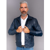 Max Original Leather Pánska kožená bunda 5201 dark blue (3XL 58-60) - Dark blue - 3XL