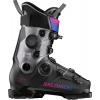 Dámske lyžiarske topánky Salomon S/Pro Supra Dual BOA 115 W - Black/Beluga Met./Beetroot Purple 23/23.5 2025/26 dámske