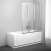 Ravak Vanová zástěna Supernova 140x115 cm satin 795S0U0041