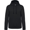Kariban Mikina Kariban K489 s kapucí, pánská COT20K48900200-black Černá XS