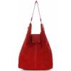 Kožené kabelka shopper bag Vittoria Gotti červená V3292C