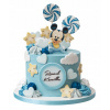 Sada dekorácií na tortu MICKEY MOUSE BABY 17 El Hotové vyrezané Mickey Roček