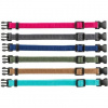 Balenie nylon.rozlišovacích obojkov pre šteniatka M-L 22-35cm/10mm, fuchs, sivá, modrá, khaki, oriešok, oceán