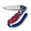 VICTORINOX Nôž vreckový EVOKE Alox MODRO/ČERVENÝ